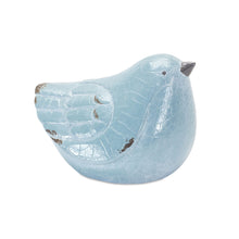 Load image into Gallery viewer, Bird Figurines (Set of 4) - Blue / Terracotta