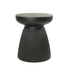 Load image into Gallery viewer, Outdoor Side Table - Matte Black