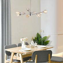 Load image into Gallery viewer, 28'' Chandelier Metal Ceiling Light - Amber