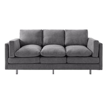 Load image into Gallery viewer, 3 Seater Sofa With Dual Layer Seat Cushions