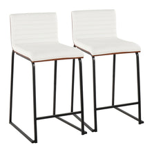 Load image into Gallery viewer, Mason Mara - Contemporary Fixed Height Quality Counter Stool (Set of 2)