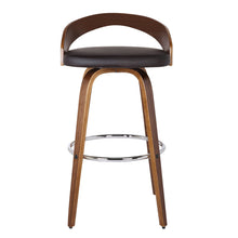 Load image into Gallery viewer, Swivel Low Back / Counter Height Bar Chair - Brown