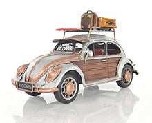 Load image into Gallery viewer, Hand Painted Model Car Tabletop Sculpture (401138) - Silver