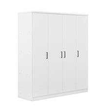 Load image into Gallery viewer, 4 Door Wardrobe With 1 Drawer