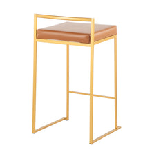 Load image into Gallery viewer, Fuji - Contemporary / Glam Design Counter Stool (Set of 2)