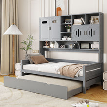 Load image into Gallery viewer, Daybed With All-In-One Cabinet And Shelf