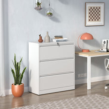 Load image into Gallery viewer, Premium Drawer Metal Lateral File Cabinet With Lock
