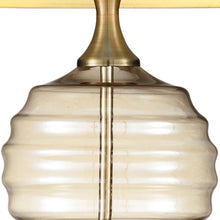 Load image into Gallery viewer, Metal Bedside Table Lamp With Off-White Shade - Off-White