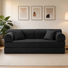 Load image into Gallery viewer, Convertible Sleeper Sofa Bed For Living Room