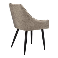 Load image into Gallery viewer, Tufted And Upholstered Fabric Dining Arm Chairs (Set of 2) - Taupe