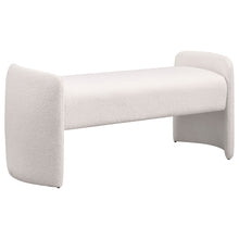 Load image into Gallery viewer, Joshua - Upholstered Accent Bench - Ivory