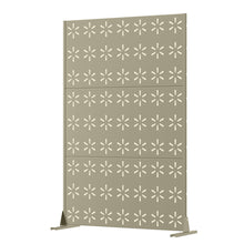 Load image into Gallery viewer, Three Panel Screen Room Divider - Gray