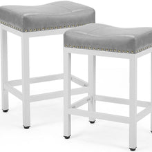 Load image into Gallery viewer, Tufted Club Chair (Set of 2) - Black / Gray
