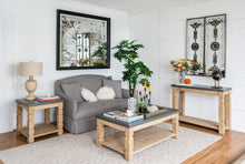 Load image into Gallery viewer, Rustic And Modern Console Table