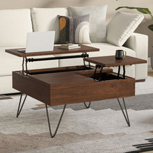 Load image into Gallery viewer, Hunter - Square Lift Top Coffee Table - Walnut