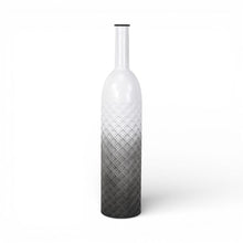 Load image into Gallery viewer, Ombre Cylinder Floor Vase (743363) - White / Gray