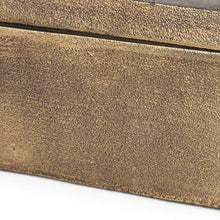 Load image into Gallery viewer, Decorative Box Tabletop Sculpture (608688) - Gold