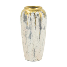 Load image into Gallery viewer, Modern Abstract Table Vase (574215) - Gray / Gray / Ivory