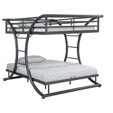 Load image into Gallery viewer, Weston - Bunk Bed Full Over Full - Gunmetal
