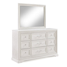 Load image into Gallery viewer, 6 Drawer Storage Dresser Antique Wooden Bedroom Furniture - Antique White