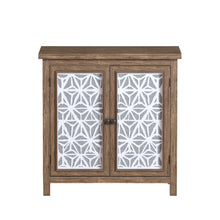 Load image into Gallery viewer, Storage Cabinet, Organizer - Brown Antique White