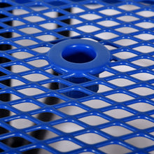 Load image into Gallery viewer, Round Outdoor Steel Picnic Table With Umbrella Pole