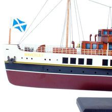 Load image into Gallery viewer, Hand Painted Model Boat (624249) - White / Dark Brown