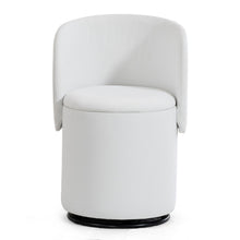 Load image into Gallery viewer, Barrel Chair With Built In Storage, 360° Swivel - Beige