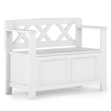 Load image into Gallery viewer, Amherst - Small Transitional Entryway Storage Bench
