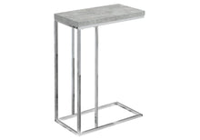 Load image into Gallery viewer, Particle Board Metal Accent Table - Gray