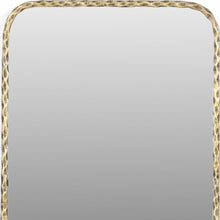 Load image into Gallery viewer, 48" Iron Framed Accent Mirror - Brass