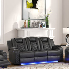 Load image into Gallery viewer, Benz - Power Reclining Sofa With LED Lighting