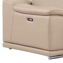 Load image into Gallery viewer, Leather Modular L Shaped Five Piece Corner Sectional - Beige