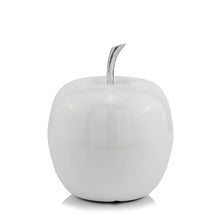 Load image into Gallery viewer, Decorative Apple Tabletop Sculpture (383743) - White