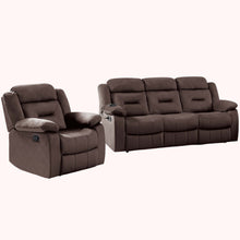 Load image into Gallery viewer, Contemporary Living Room Set With Pillow Arms And Headrest Support