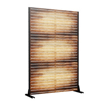 Load image into Gallery viewer, Three Panel Screen Room Divider (720061) - Brown