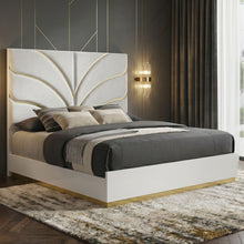Load image into Gallery viewer, Giovanni - Bed With Oversized Upholstered Headboard