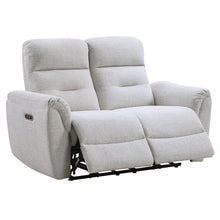 Load image into Gallery viewer, Eastre - Power Motion Loveseat With USB Port - Beige Chenille