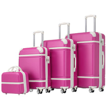 Load image into Gallery viewer, Hardshell Luggage Sets 4 Pieces 20" / 24" / 28" Luggages And Cosmetic Case Spinner Suitcase With Tsa Lock Lightweight