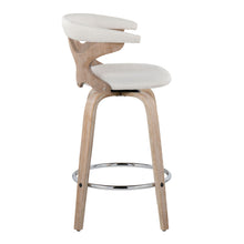 Load image into Gallery viewer, Gardenia - Mid Century Modern Fixed Height Counter Stool With Swivel (Set of 2)