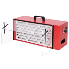 Load image into Gallery viewer, Portable Tabletop Dust Collector With Hepa Filter - Red