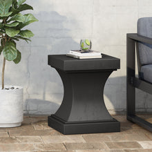 Load image into Gallery viewer, Athena - Modern Side Table With Pedestal Design
