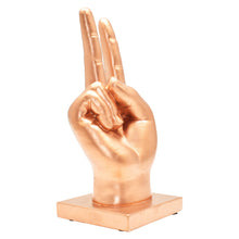 Load image into Gallery viewer, Hand Tabletop Sculpture - Bronze