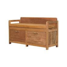 Load image into Gallery viewer, Oxford - 2 Drawer Storage Bench - Beige