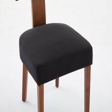 Load image into Gallery viewer, Tufted Solid Wood Dining Side Chairs (Set of 2) - Black / Brown