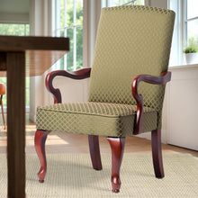 Load image into Gallery viewer, Delaney - Elegant Gooseneck Arm Chair With High Back