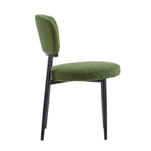 Load image into Gallery viewer, Upholstered Dining Chair (Set of 2) - Green Fabric