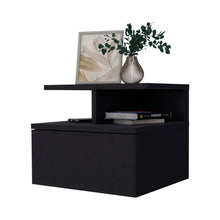 Load image into Gallery viewer, 12" One Drawer Nightstand With Integrated Tech - Black