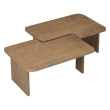 Load image into Gallery viewer, Modern Minimalist Coffee Table Set With Splicing Design