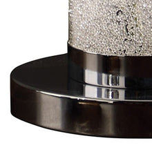 Load image into Gallery viewer, Modern Crystal And Steel Table Lamp - White Sand